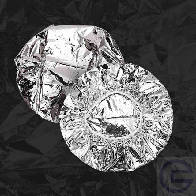 은박호일 헤어캡 염색캡